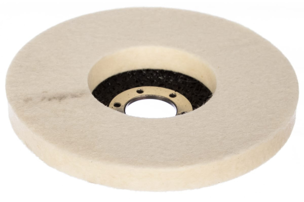 Круг войлочный полировальный (125х22.2 мм) ПРАКТИКА 779-806