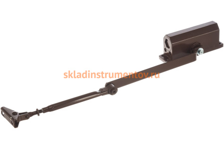 Дверной доводчик для дверей массой до 40 кг STAYER цвет коричневый 37917-50