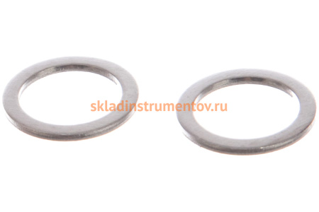 Набор алюминиевых шайб JTC размер: толщина 1.5, внутр. д. 16.4, наружн. д. 21.8 50 шт. 2016A