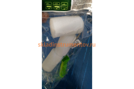 Валик СИБРТЕХ ПОРОЛОН с ручкой + 2 шубки, 65 мм 80440