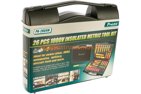 Набор диэлектрического инструмента ProsKit PK-2809M 00321553