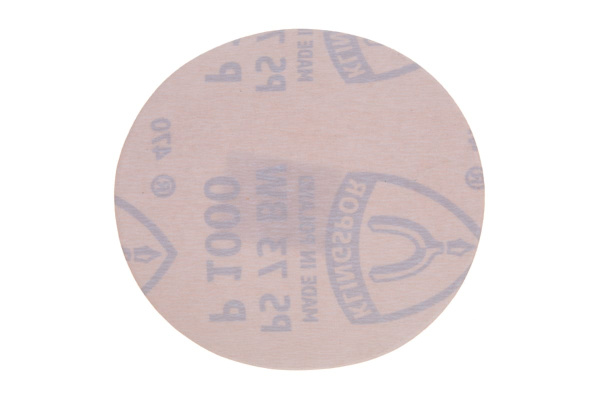 Круг шлифовальный на липучке для обработки красок, лаков и шпаклевок (125 мм; Р1000) KLINGSPOR 308978