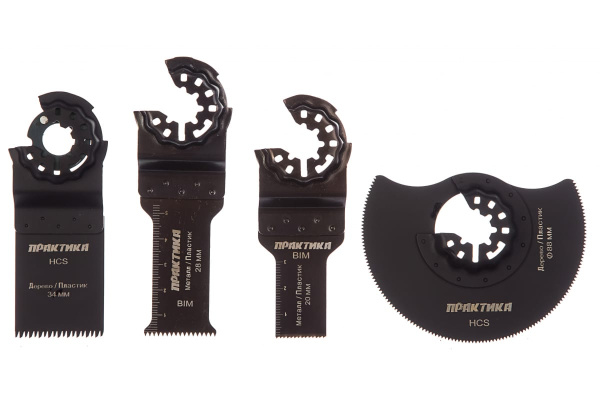 Набор насадок №2 для МФИ комбинированный (4 шт.) ПРАКТИКА 240-515