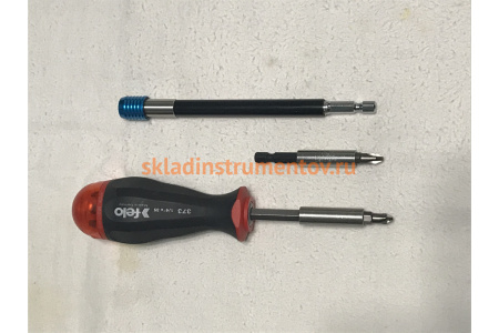 Отвертка с магнитным держателем под биты с набором бит 8шт. Felo 37320805