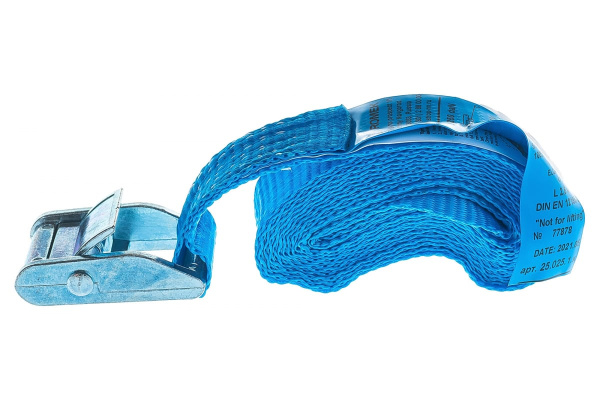 Стяжной ремень с пружинным замком 25 мм, 2.5м РОМЕК 25.025.1.к 2000000005706