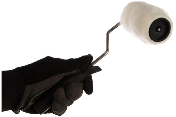 Меховой валик Зубр "СТАНДАРТ" РАДУГА 90 мм 0305-10_z01