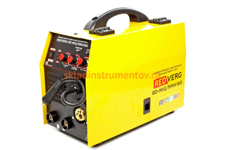 Сварочный бестрансформаторный аппарат REDVERG RD-MIG/MMA160 полуавтомат 6632722