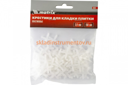 Крестики (150 шт; 3 мм) для кладки плитки MATRIX 88091