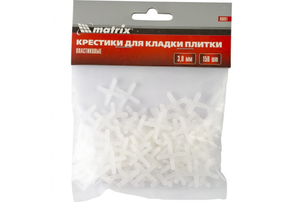Крестики (150 шт; 3 мм) для кладки плитки MATRIX 88091