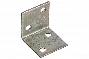 Мебельный широкий уголок ЗУБР УМШ-1.5 25х25х25 х 1.5мм белый цинк 31034-25