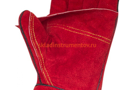 Усиленные краги сварщика 2Hands р-р 10,5, спилок КРС/хлопок, лен T2 Усиленные краги сварщика 2Hands р-р 10,5, спилок КРС/хлопок, лен T2