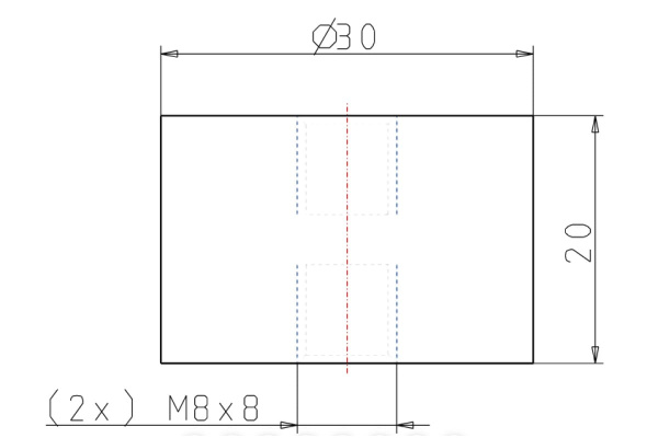 Резинометаллический буфер KIPP K0569.03002055