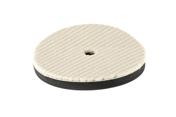 Насадка полировальная под липучку, 180 мм, шерстяная нить MATRIX 75964