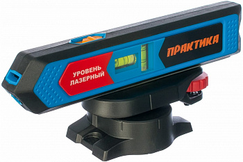 Лазерный линейный уровень на подставке ПРАКТИКА 649-417