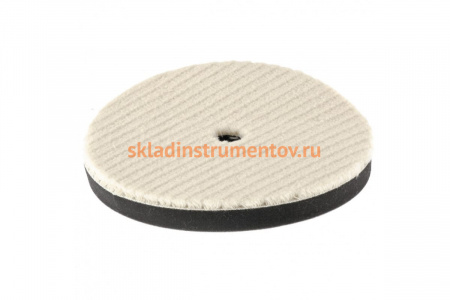 Насадка полировальная под липучку, 180 мм, шерстяная нить MATRIX 75964