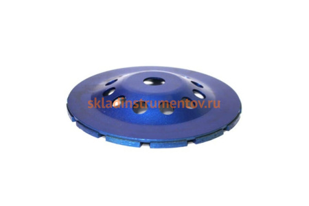 Чашка алмазная двухрядная АШК PRO (180х22.2 мм) DIAMASTER 121.121.7231