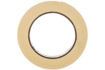 Клейкая двухсторонняя монтажная лента РемоКолор белая основа 12мм х 5м 49-6-012