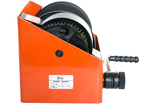Ручная лебедка с червячным редуктором без каната EURO-LIFT VS-1000 00005193 (г/п 1000 кг)