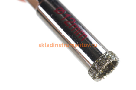 Сверло по стеклу и керамике, 12x65 мм SANTOOL 031930-012-070 Сверло по стеклу и керамике, 12x65 мм SANTOOL 031930-012-070