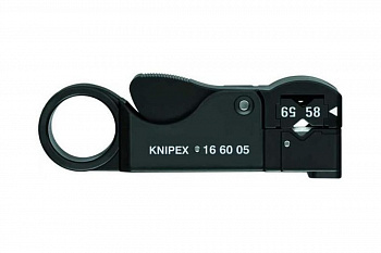 Стриппер коаксиальных кабелей KNIPEX KN-166005SB
