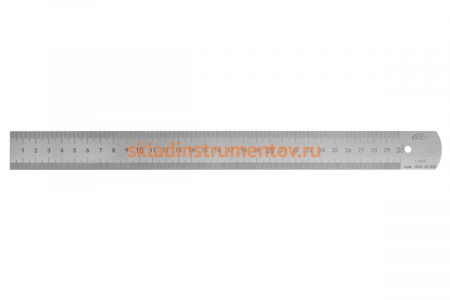 Стальная линейка Kinex 1000х31х1.0мм, BlackCoat, Класс 1 1023-25-100