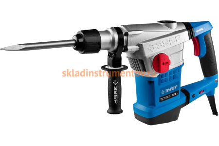 Перфоратор SDS-Max ЗУБР Профессионал ЗПМ-40-1250 ЭВК