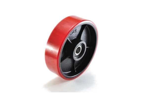 Колесо с подшипником полиуретановое для тележки гидравлической HLS 80х50 мм TOR 214774