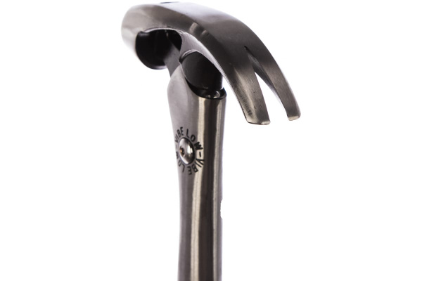 Молоток-гвоздодер (кованый, с амортизатором, обрезиненная ручка) 0,5кг ВАРЯГ 85325 тов-146434