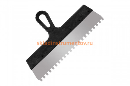 Фасадный зубчатый шпатель (350 мм, зуб 8x8 мм) РемоКолор 12-1-135