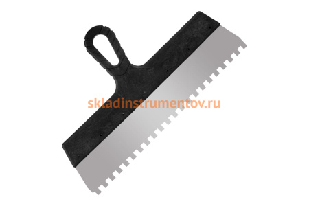 Фасадный зубчатый шпатель (350 мм, зуб 8x8 мм) РемоКолор 12-1-135