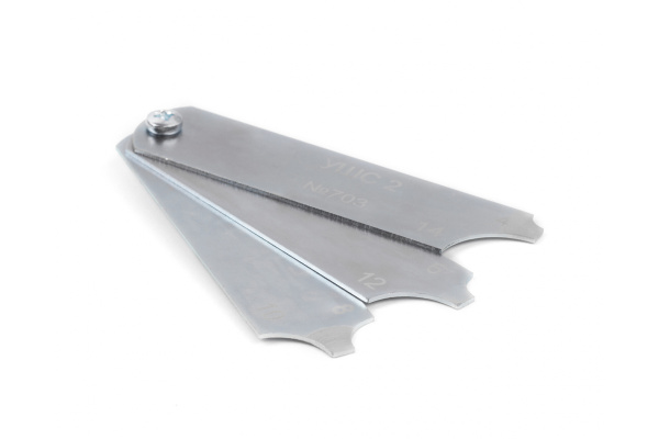 Шаблон ЧИЗ для контроля катета шва УШС-2 102343