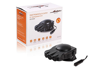 Обогреватель в салон от прикуривателя Airline ТРИО 12В 150Вт AAH-12-02