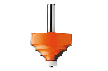 Фреза по искусственному камню мультипрофильная (66.7x41.3 мм; R 8 мм; хвостовик 12 мм) CMT 980.521.11