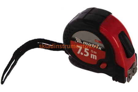 Рулетка 7,5 м х 25 мм Status magnet fixation MATRIX 31031