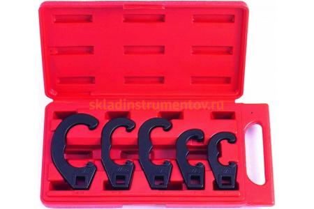 Набор ключей для регулировки рулевых тяг, под вороток 1/2, 5шт FORCE 905T1