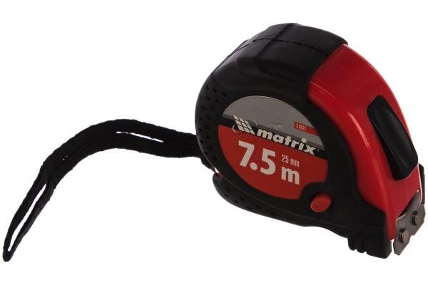Рулетка 7,5 м х 25 мм Status magnet fixation MATRIX 31031