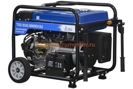 Бензогенератор ТСС SGG 6000 EH3U, 030008