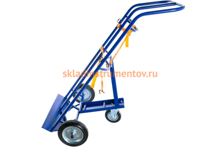 Тележка для двух баллонов RUSKLAD КП 2 литые ремень Тележка для двух баллонов RUSKLAD КП 2 литые ремень