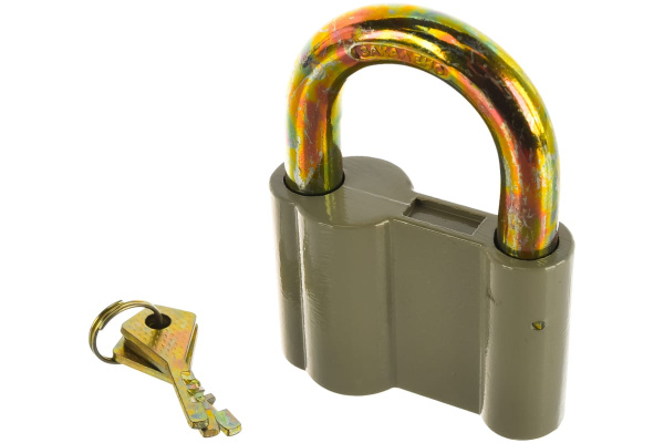 Навесной замок 80 мм СИБРТЕХ ЗН2-26 91628