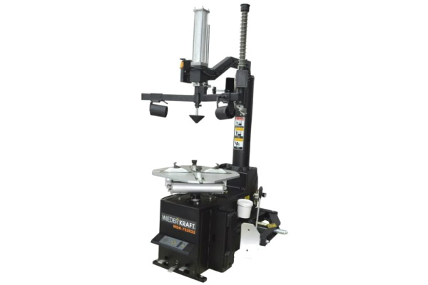 Полуавтоматический шиномонтажный станок со вспомогательным устройством для работы с низкопрофильными колесами большого диаметра WIEDERKRAFT WDK-752622U