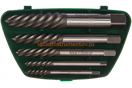 Комплект экстракторов 5 предметов (5/64"-19/64") Jonnesway AG010049