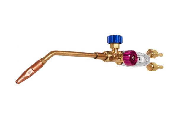 Ацетиленовая горелка с наконечниками № 4, 5 Г3-45 REDIUS 09106 Ацетиленовая горелка с наконечниками № 4, 5 Г3-45 REDIUS 09106