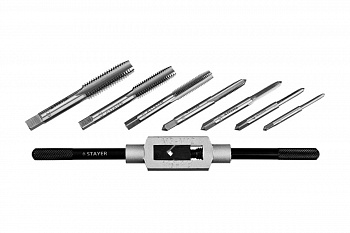 Набор метчиков, метчикодержатель 1шт, метчики 7шт, 8 предметов Stayer MASTER 28016-H8_z01