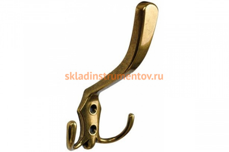Мебельный крючок JET Валенсия 585 трехрожковый, ант.бронза CQ585Z.003BA99