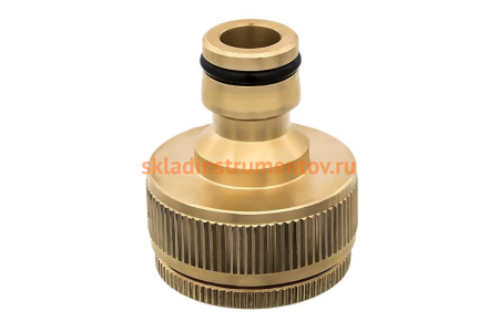 Штуцер для шланга (внутренняя резьба 3/4" и 1") QUATTRO ELEMENTI 246-364