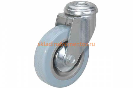 Аппаратное колесо поворотное с отверстием SChg 42 (100 мм; 80 кг) А5 1000080