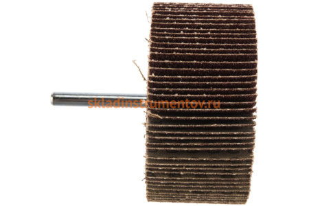 Круг лепестковый с оправкой (80х40 мм; P 80) ПРАКТИКА 649-110