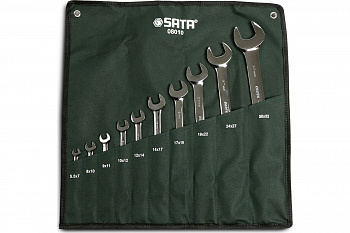 Набор рожковых ключей 10шт Sata 08010