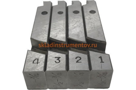 Комплект ножей (4 шт; 1/2"-3/4") для ZPM-50 PROMA 25000051