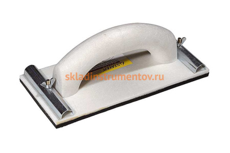 Терка для шлифования с металлическим фиксатором, 80x230мм STAYER 3569-08